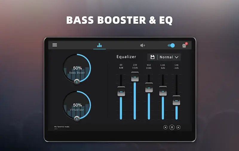 Bass Booster & Equalizer PRO screenshot 5
