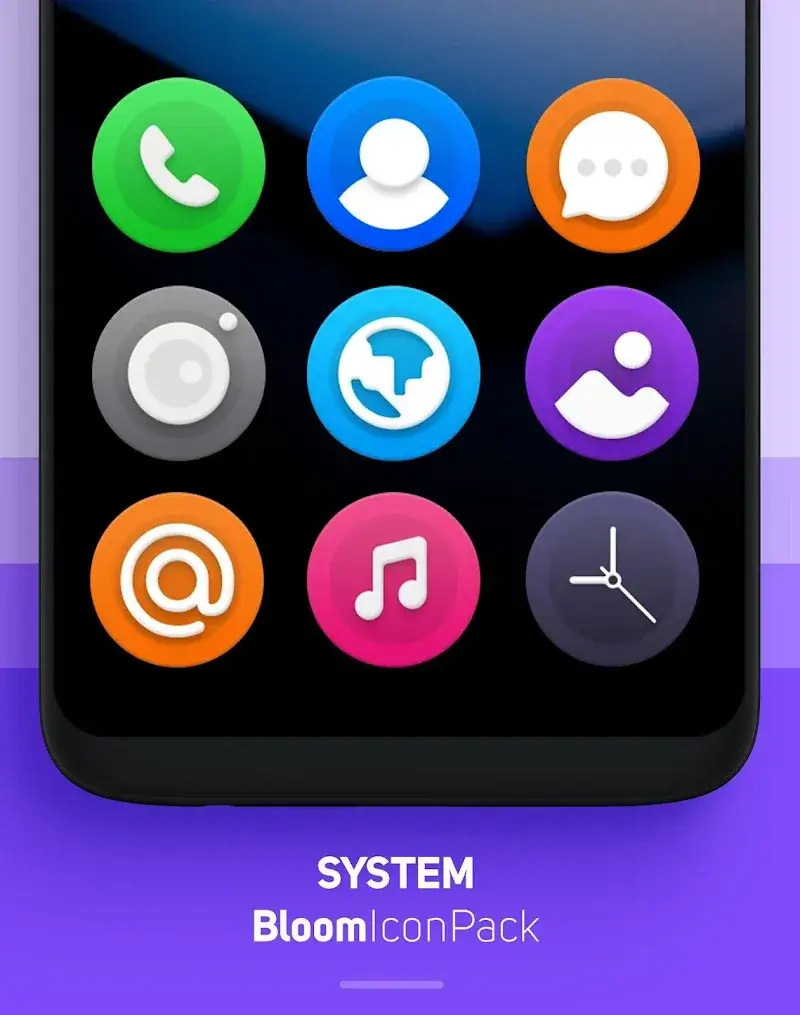 Gambar pratinjau Bloom Icon Pack 1