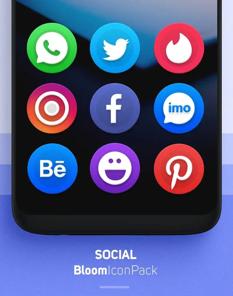 Gambar pratinjau Bloom Icon Pack 6