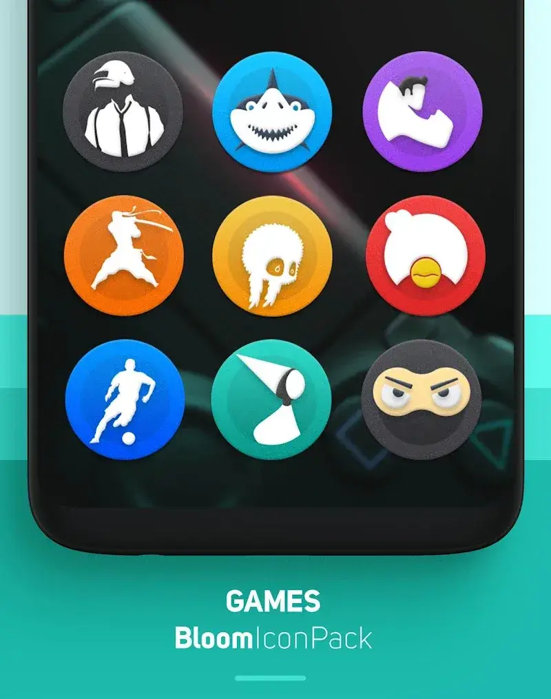 Gambar pratinjau Bloom Icon Pack 3