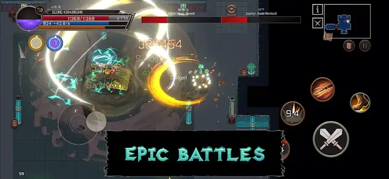 Screenshot gameplay Phantom Tower 3