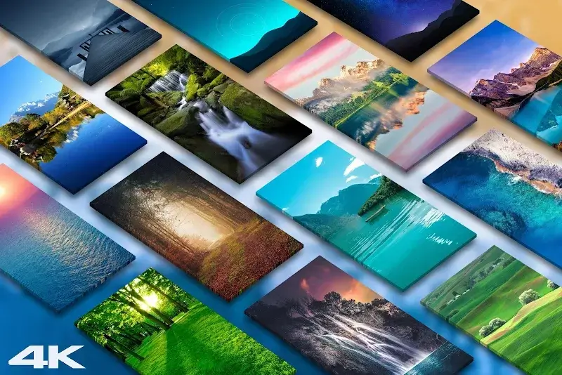 Tangkapan layar Nature Wallpapers - BlissView 1