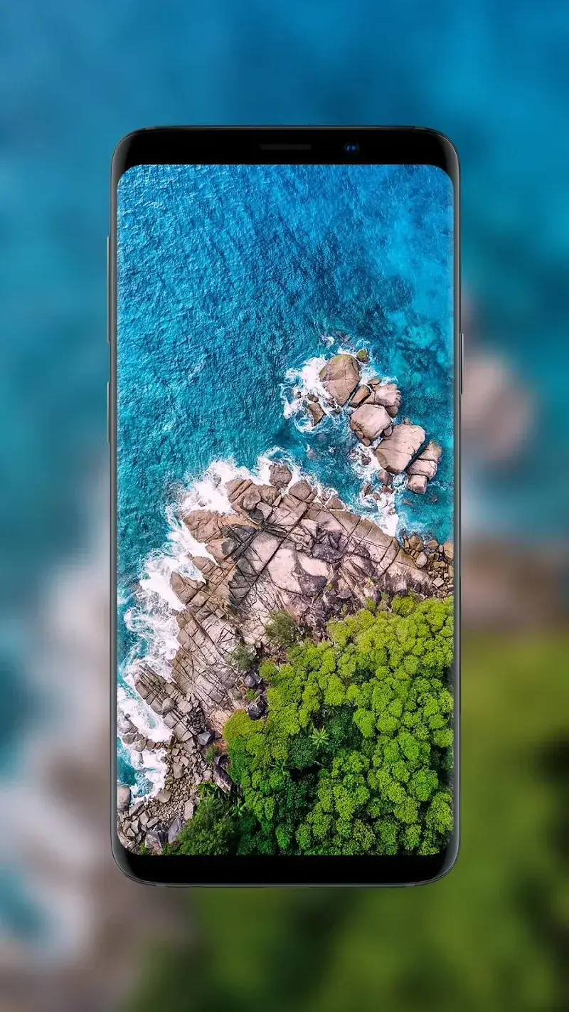 Tangkapan layar Nature Wallpapers - BlissView 2