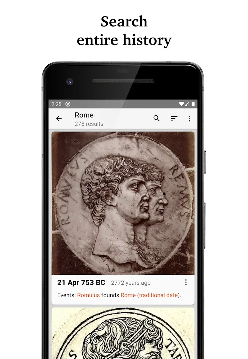 Historical Calendar MOD APK screenshot 4