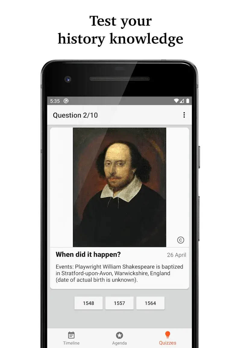 Historical Calendar MOD APK screenshot 3