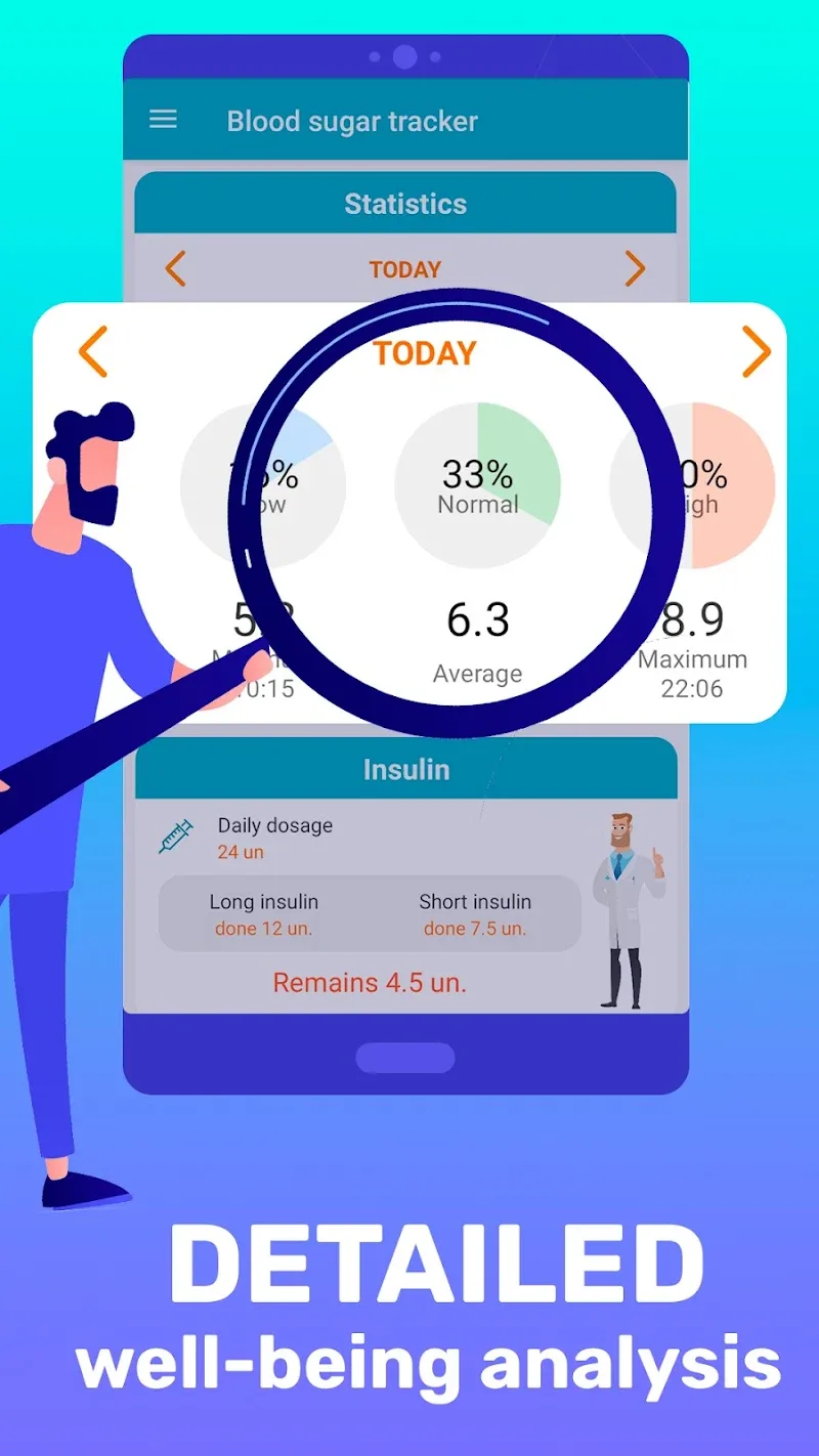 Captura de pantalla 6 de Glucose Tracker