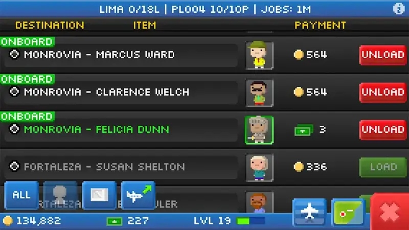 Capture d'écran Pocket Planes 3
