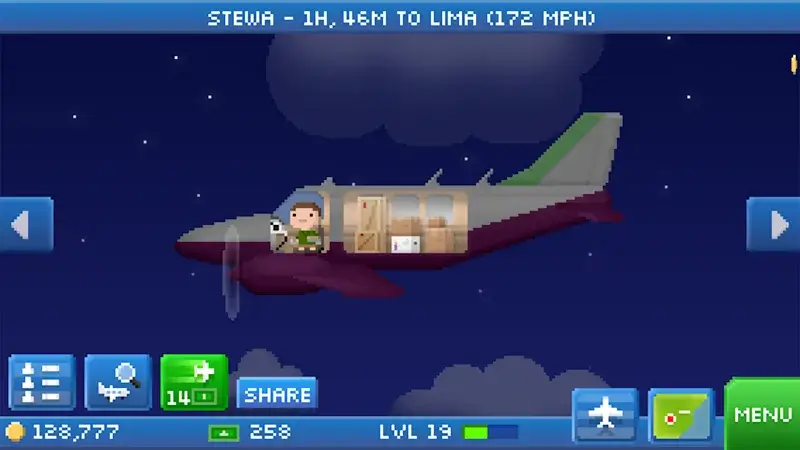Capture d'écran Pocket Planes 4