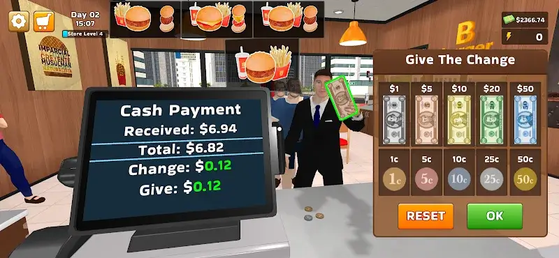 Tangkapan layar Burger Simulator! 5