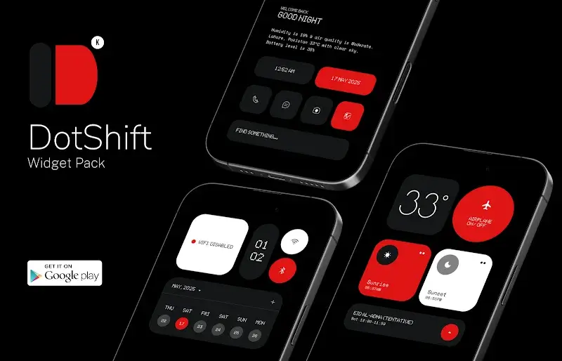 DotShift Widgets For KWGT screenshot 3