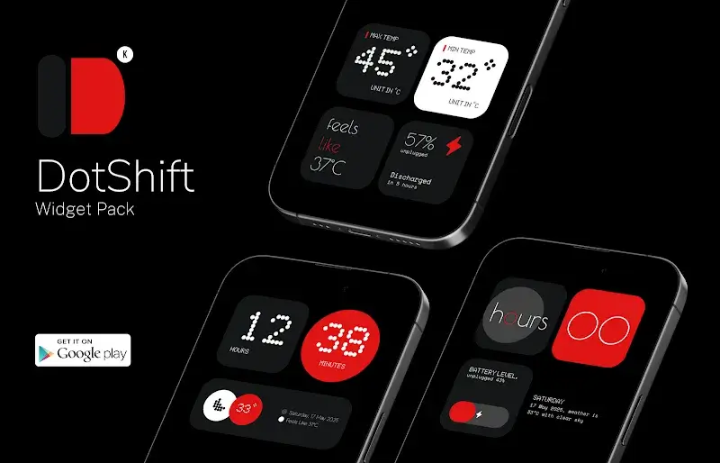 DotShift Widgets For KWGT screenshot 2