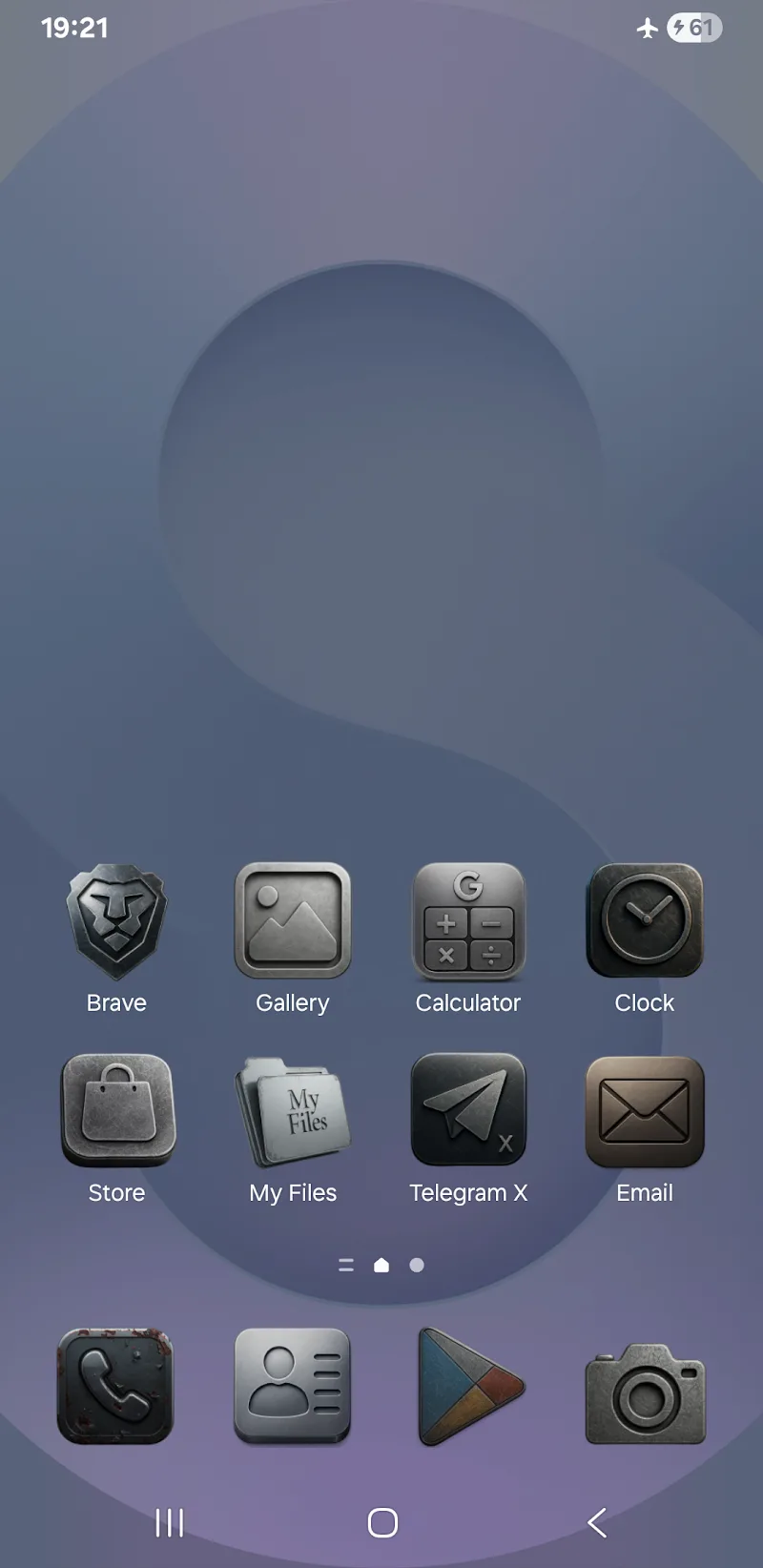 Brushed Metallic Icon Pack - Capture d'écran 4