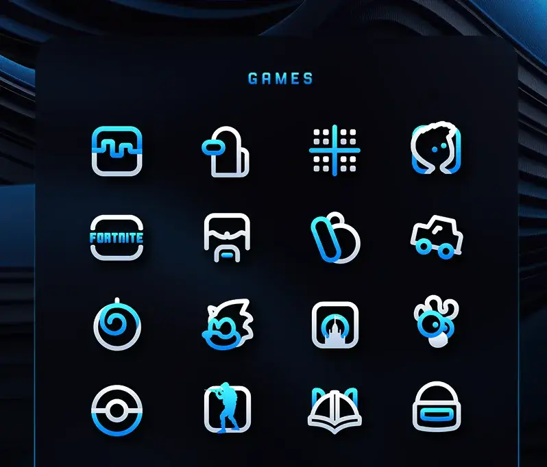 Captura de tela 4 do BlueLine IconPack