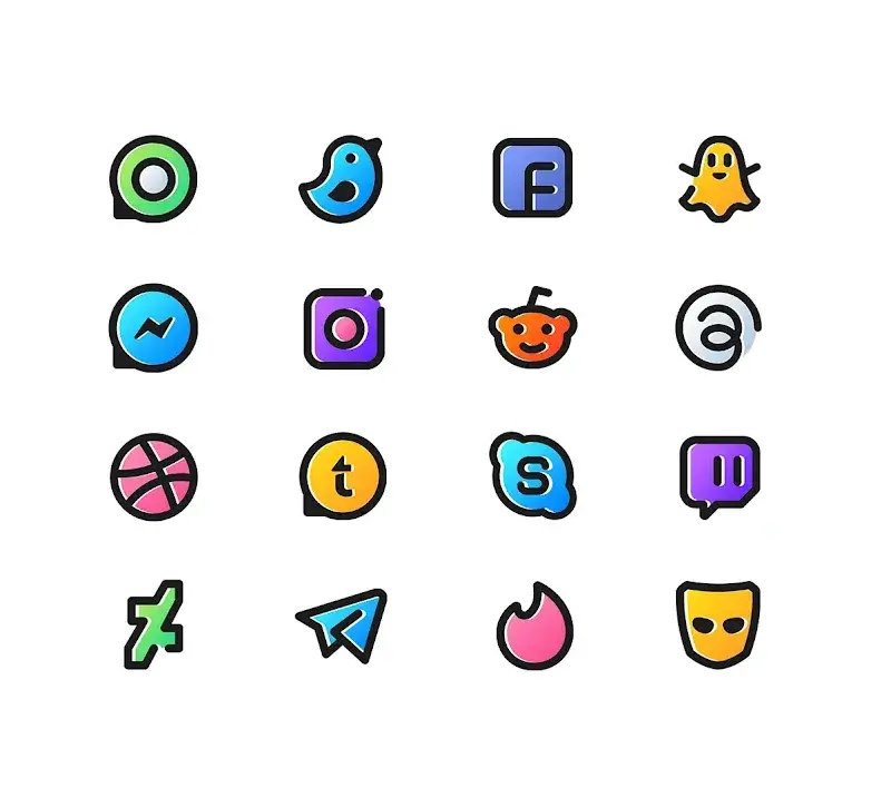 Doodle Iconpack Capture d'écran 4