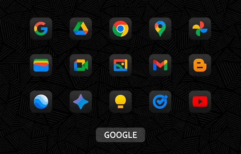 iDarkOS 18 - Icon Pack screenshot 3