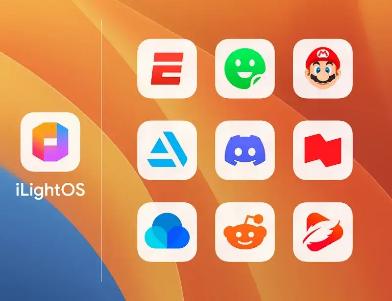 iLightOS 18 - Icon Pack screenshot 5