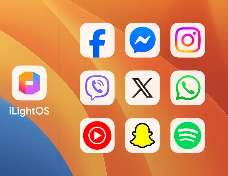 iLightOS 18 - Icon Pack screenshot 4