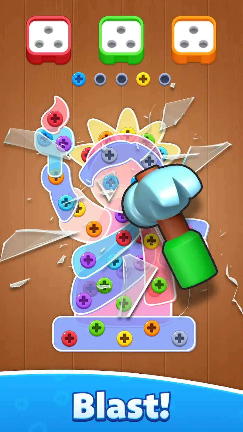 Tangkapan layar Screw Story: Nut & Bolt Puzzle 4