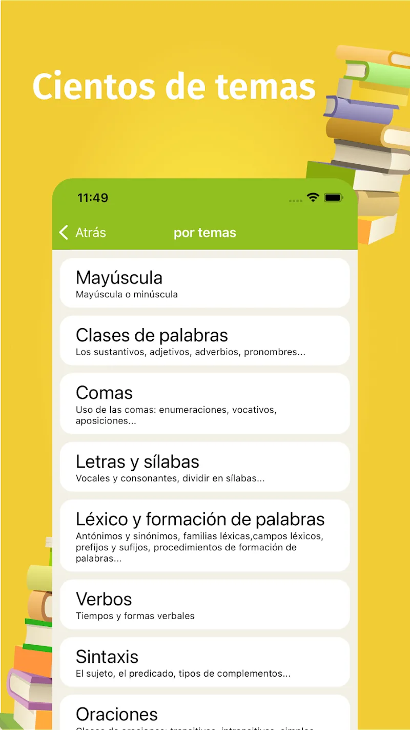 Ortografia Espanola screenshot 2