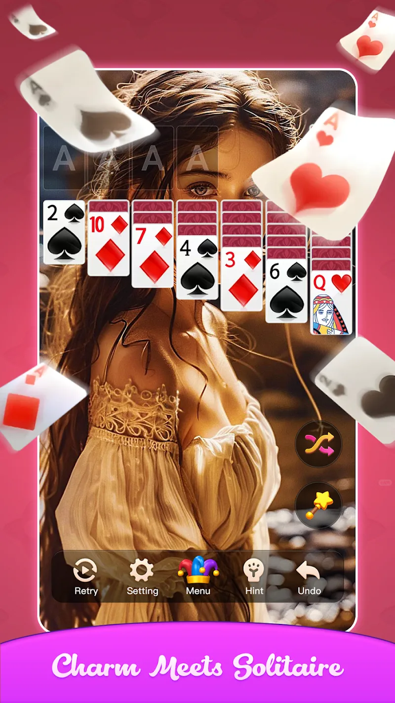 Solitaire Classic captura de tela 3