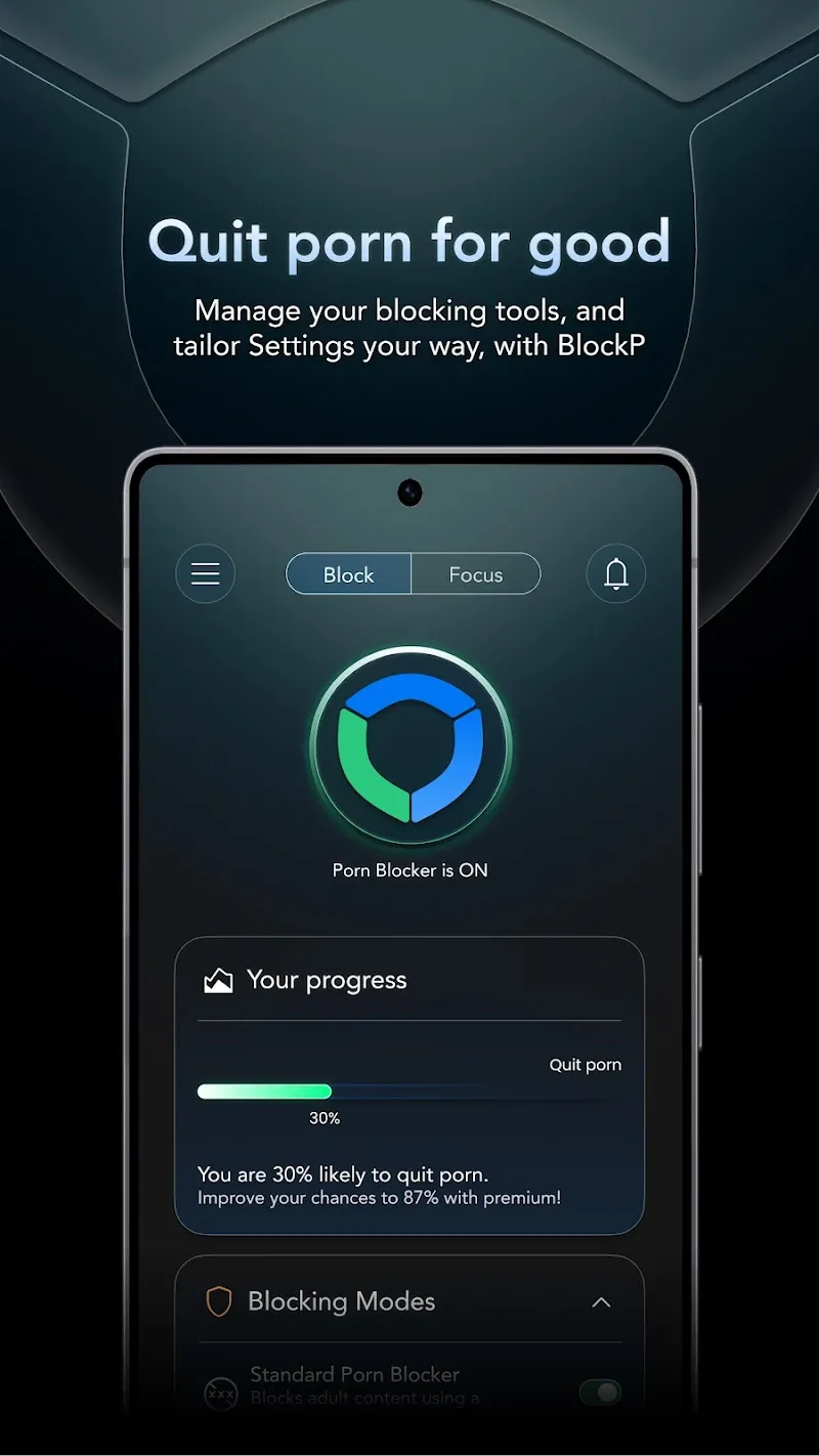Captura de pantalla de BlockP 1