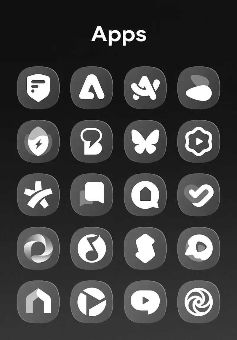 OneGlass 7 Icon Pack Screenshot 4