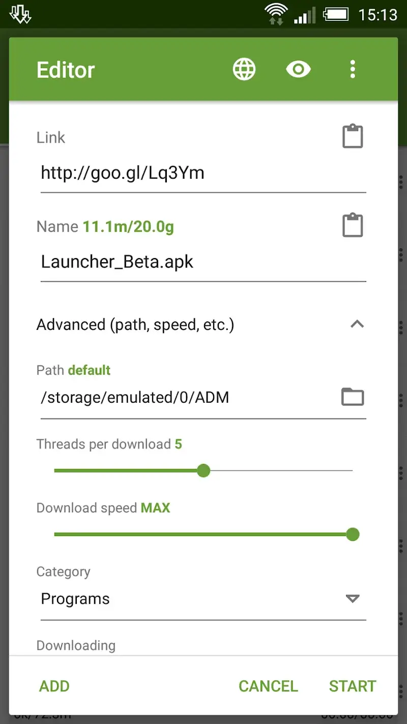 Advanced Download Manager - Screenshot 6