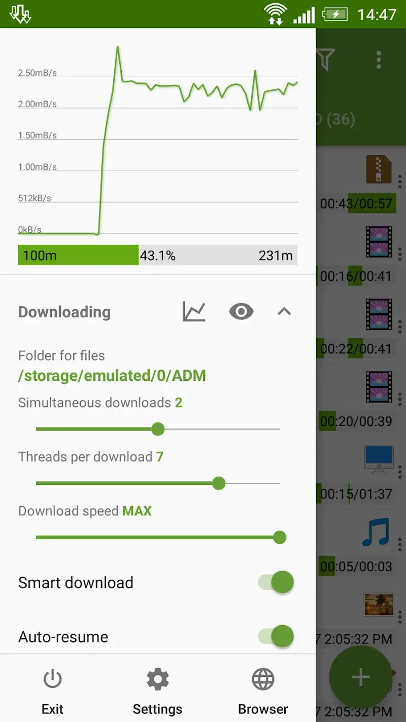 Advanced Download Manager - Screenshot 2