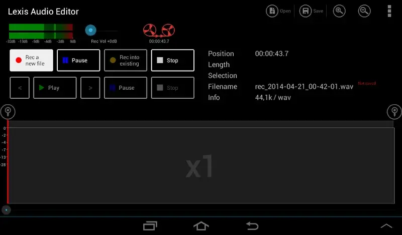 Captura de pantalla 6 de Lexis Audio Editor