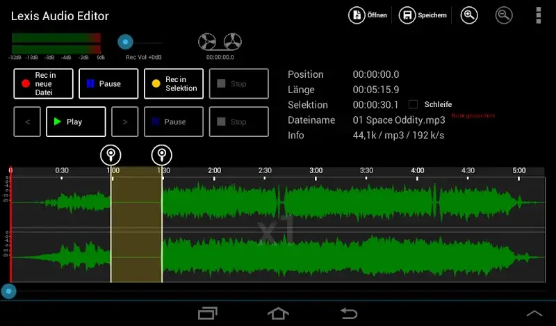 Captura de pantalla 5 de Lexis Audio Editor