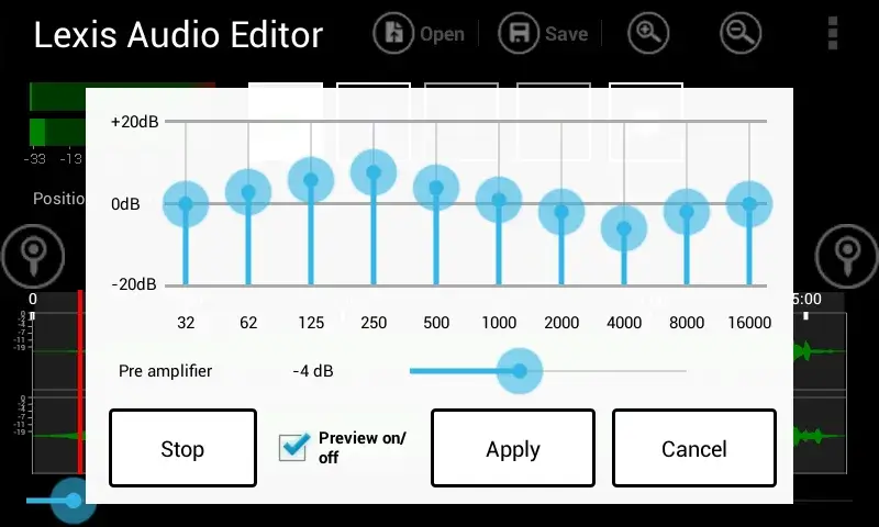 Captura de pantalla 4 de Lexis Audio Editor