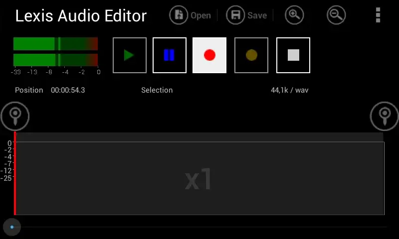 Captura de pantalla 2 de Lexis Audio Editor