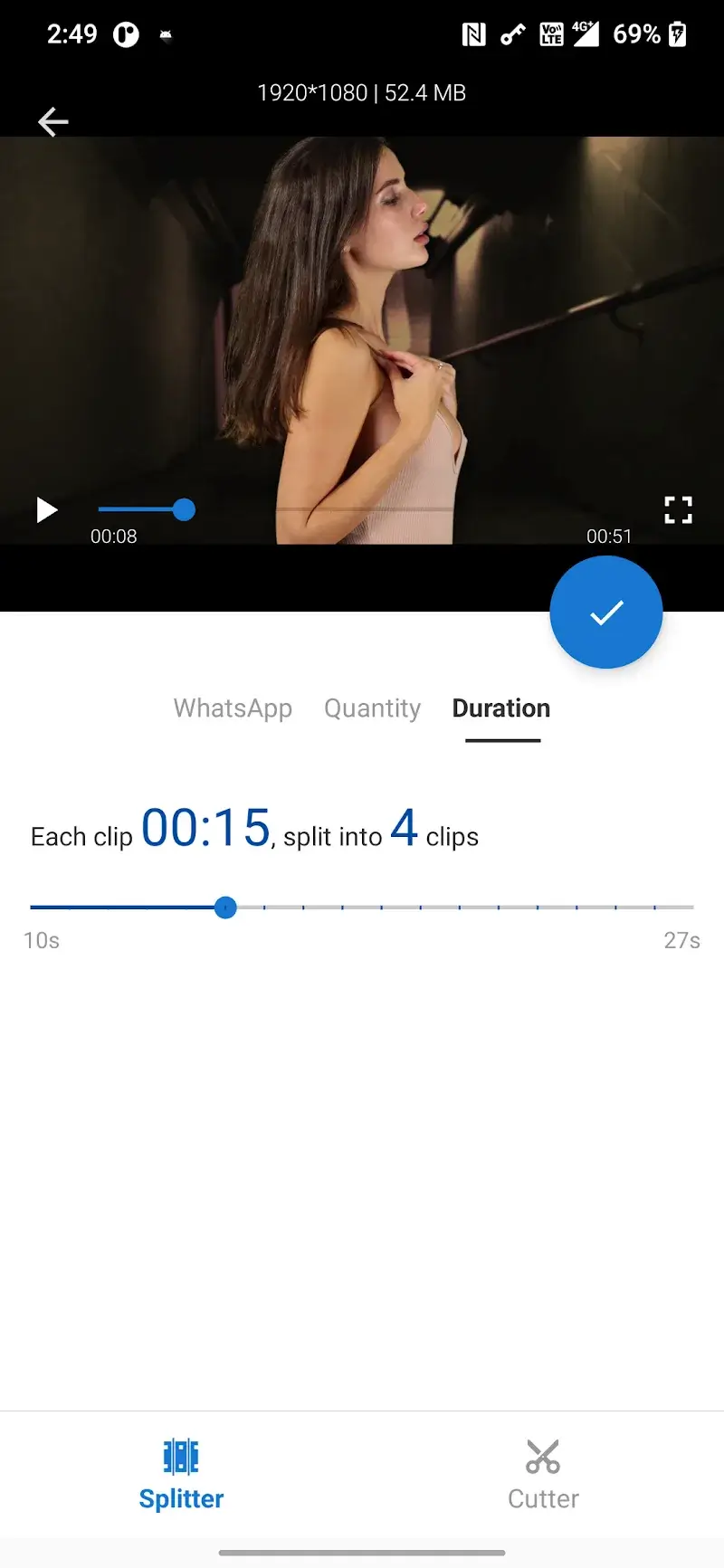 Video Splitter captura de pantalla 5