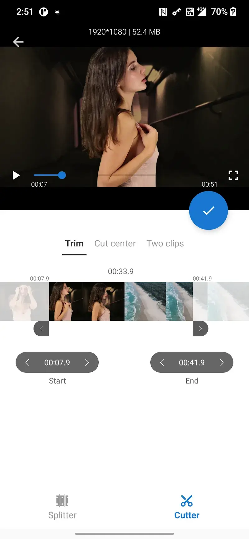 Video Splitter captura de pantalla 6