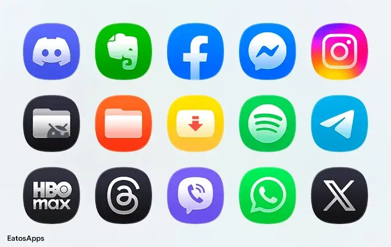 Captura de tela 4 do OneLiquid - Icon Pack