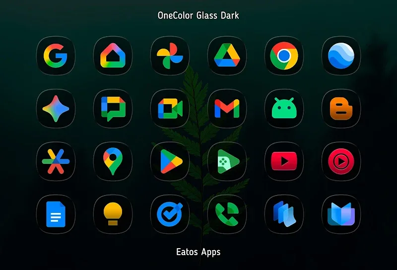 OneColor GlassDark capture d'écran 2