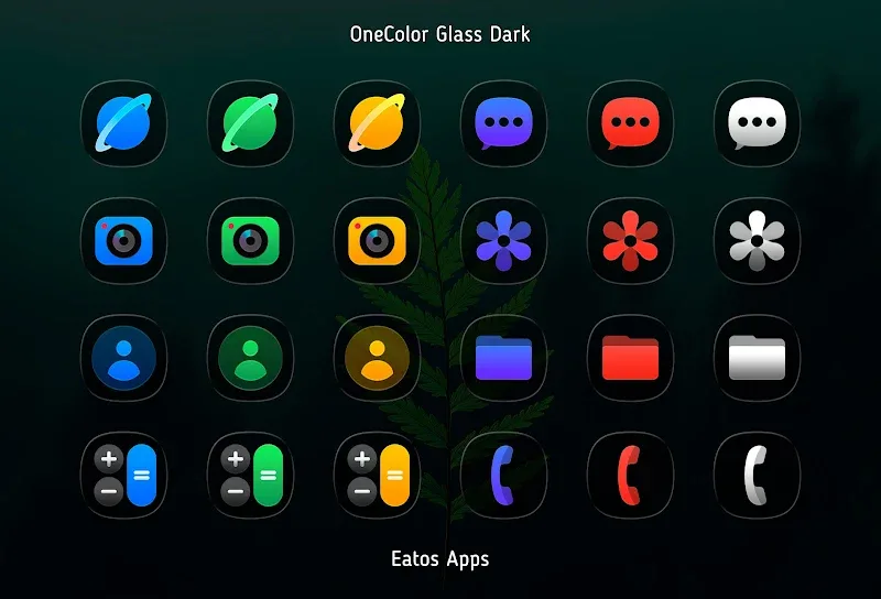 OneColor GlassDark capture d'écran 3