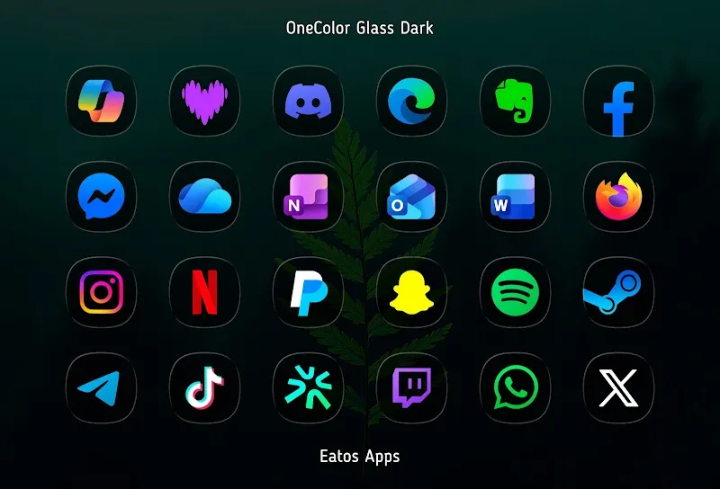 OneColor GlassDark capture d'écran 4