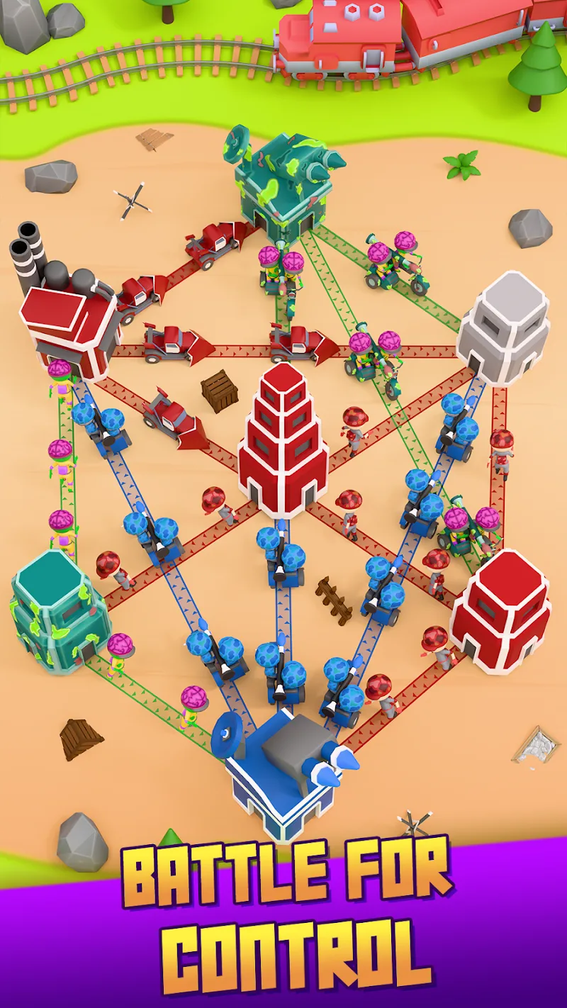 Screenshot de gameplay de Tower Domination 4