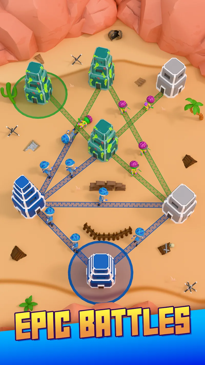 Screenshot de gameplay de Tower Domination 2