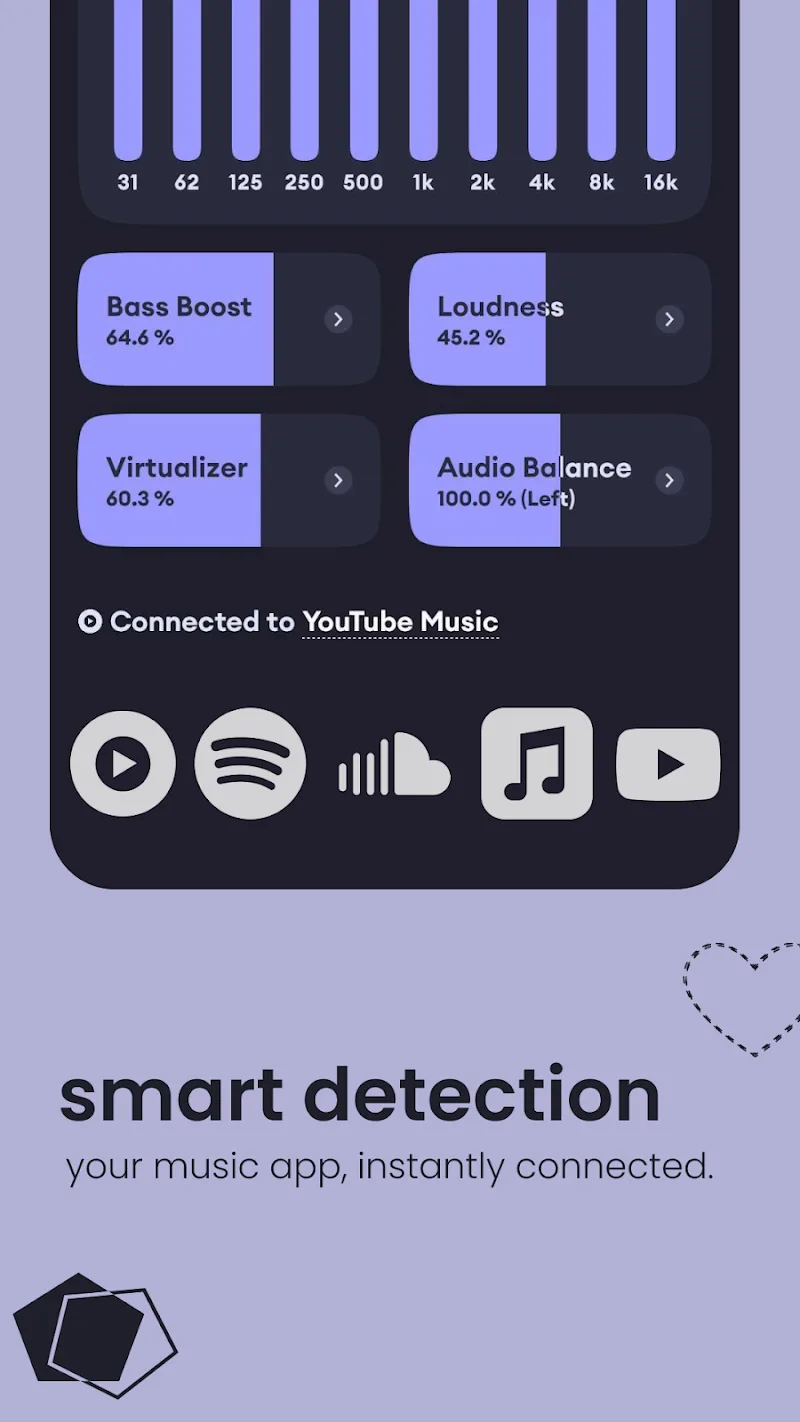 Capture d'écran de l'application Echo Equalizer 4
