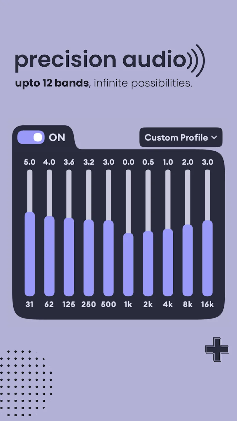 Capture d'écran de l'application Echo Equalizer 2
