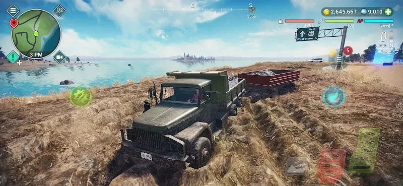 Capture d'écran de gameplay OTR 2 2