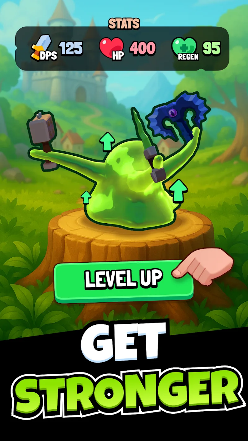 Captura de tela 1 de Devour Idle RPG