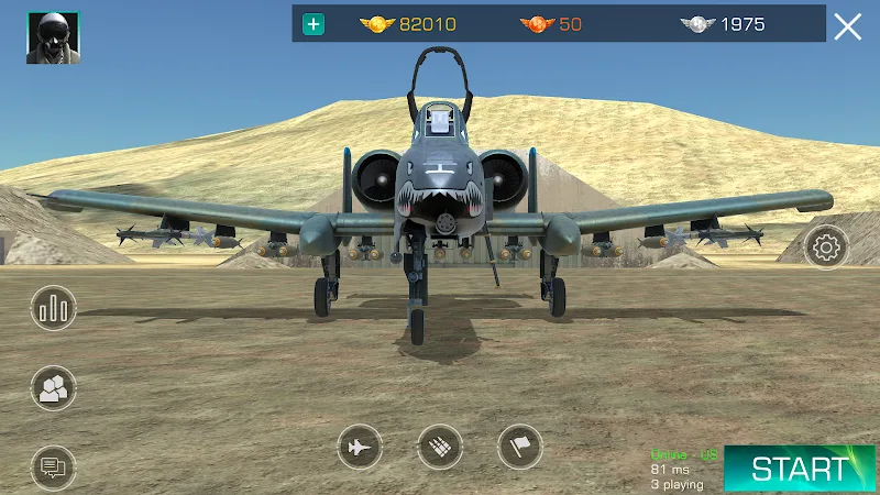 GS4: Realistic Air Combat screenshot 1