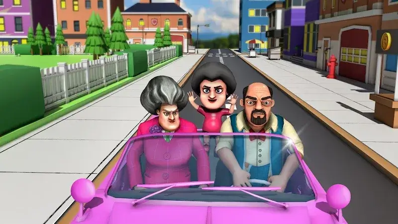 Captura de tela da gameplay de Scary Little Prankster 6