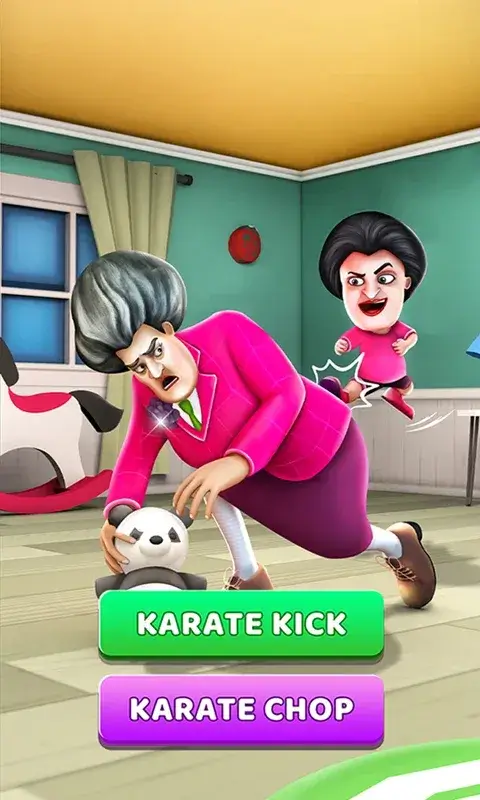 Captura de tela da gameplay de Scary Little Prankster 3
