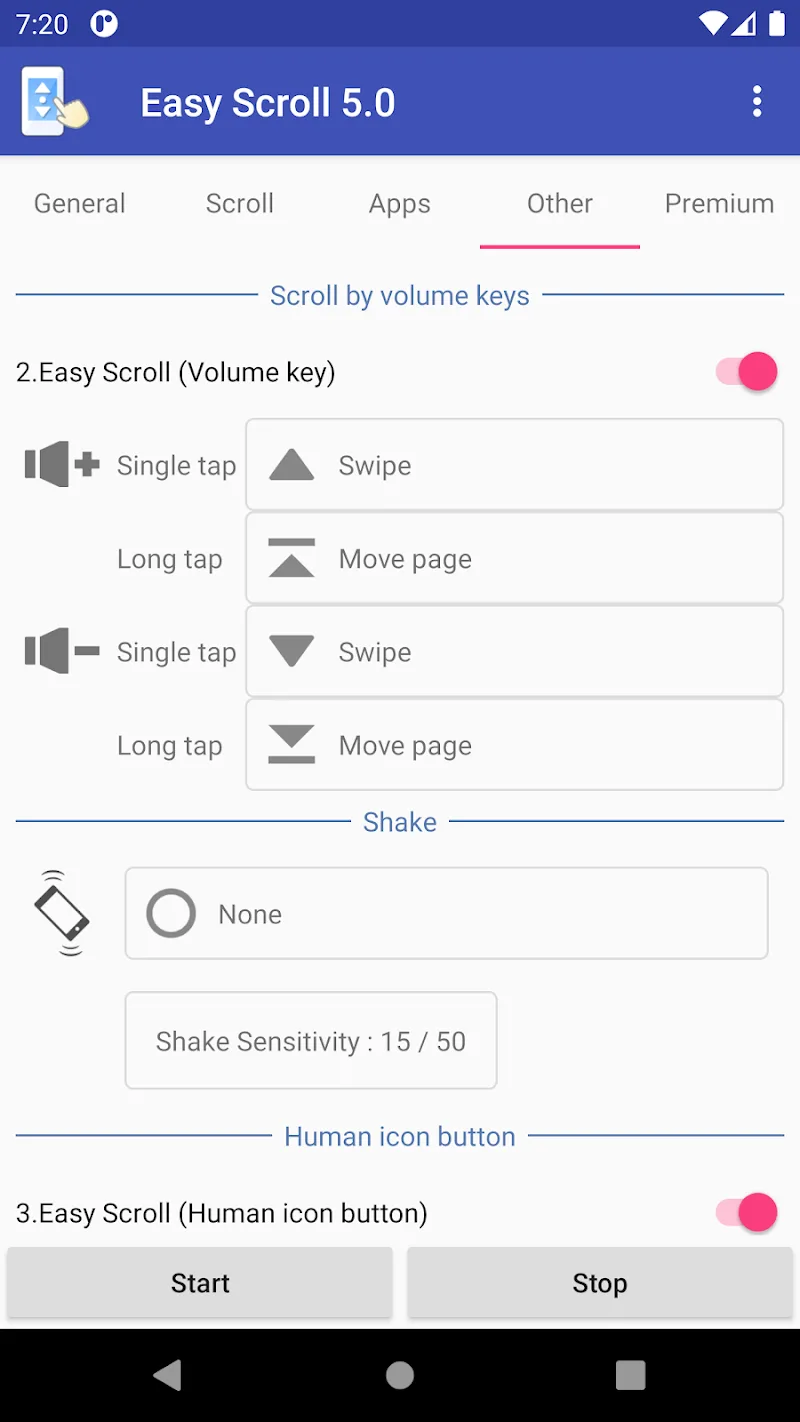Tangkapan layar Easy Scroll 5