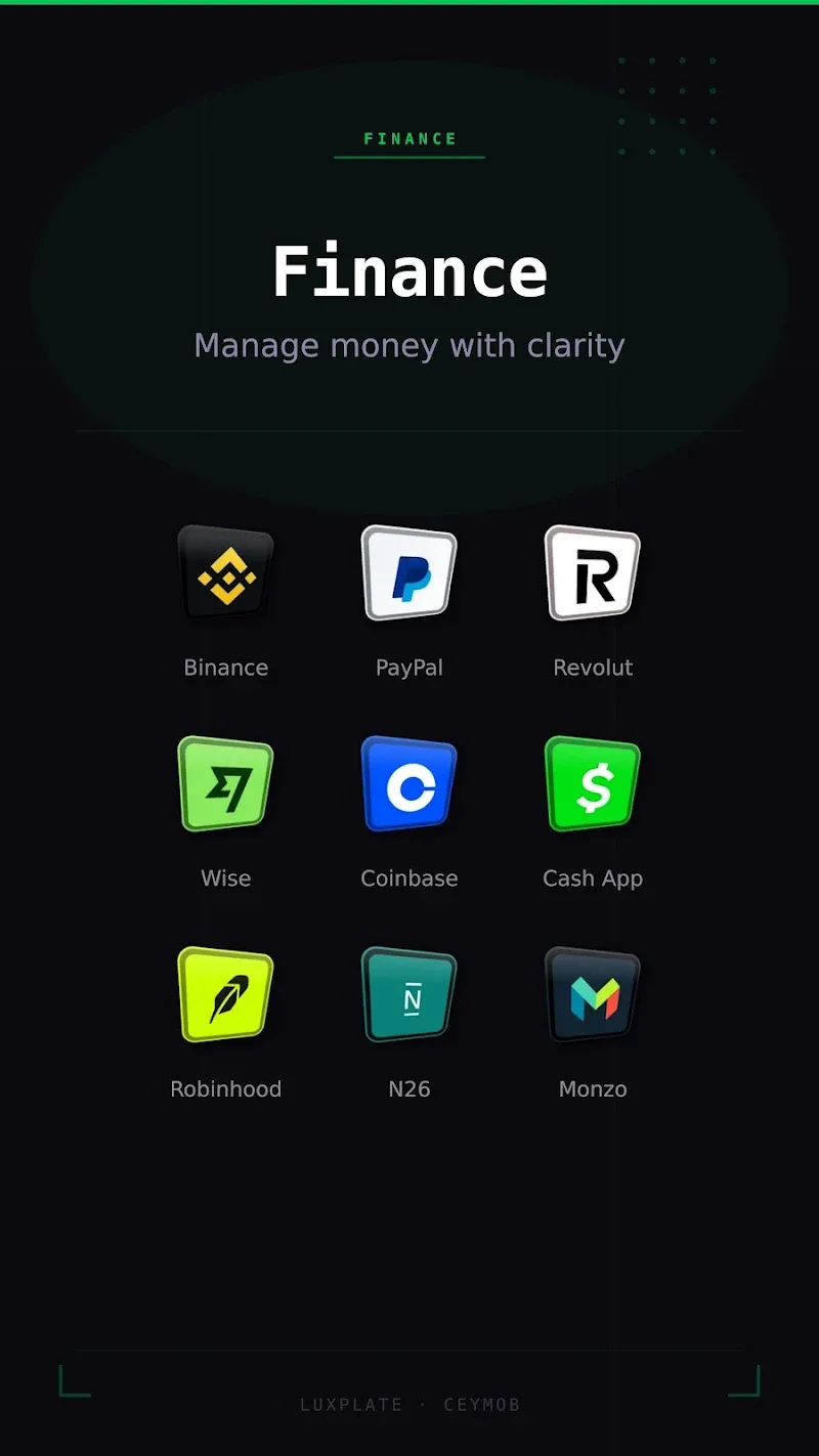 Captura de tela 5 do Luxplate Icon Pack