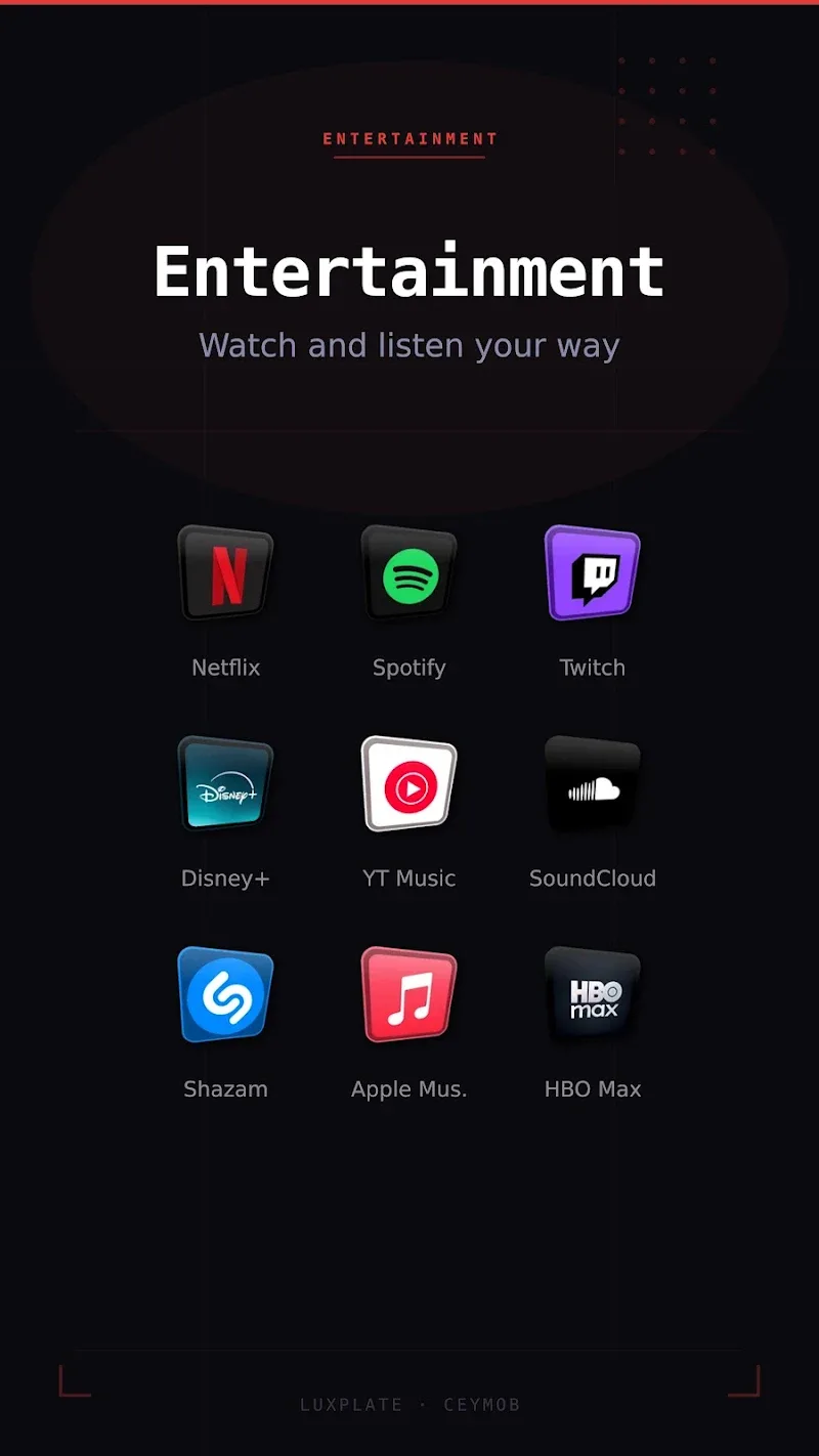 Captura de tela 4 do Luxplate Icon Pack